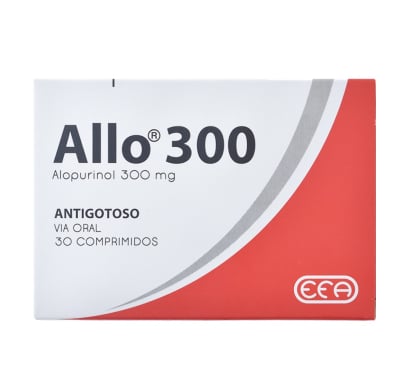 Allo 300 mg 30 Comprimidos