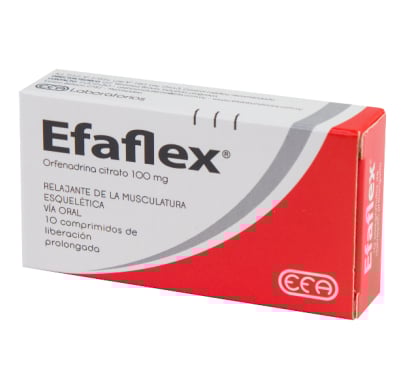 Efaflex 100 mg 10 Comprimidos LP