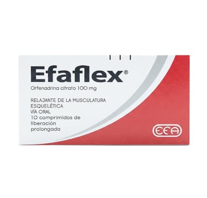 Efaflex 100 mg 10 Comprimidos LP