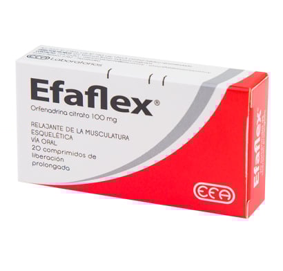 Efaflex 100 mg 20 Comprimidos LP