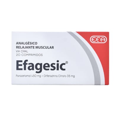 Efagesic 450 mg/35 mg 20 Comprimidos