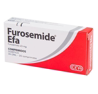 Furosemide Efa 40 mg 20 Comprimidos