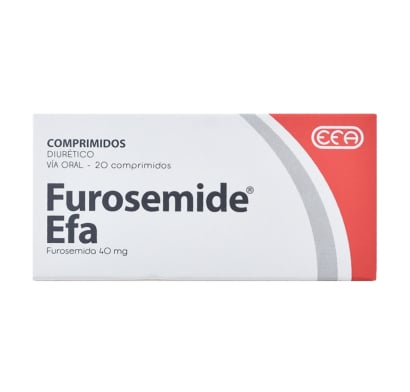 Furosemide Efa 40 mg 20 Comprimidos
