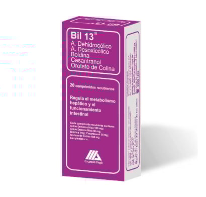 Bil 13 mg 20 Comprimidos