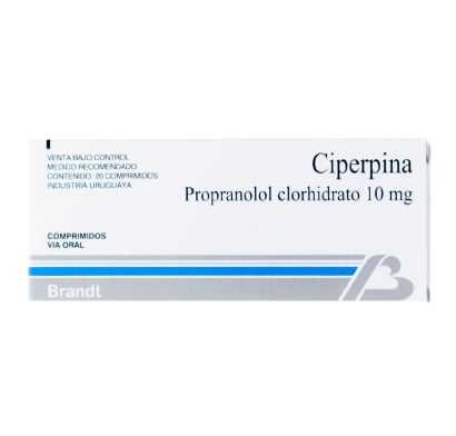 Ciperpina 10 mg 20 Comprimidos