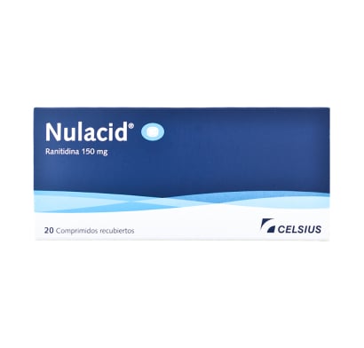 NULACID 150 MG 20 COMPRIMIDOS