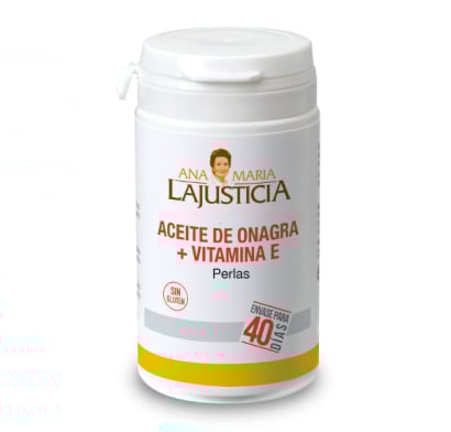 Aceite de Onagra + Vitamina E Ana María Lajusticia 80 Perlas