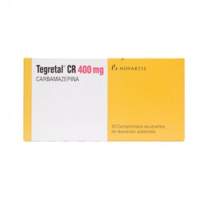 TEGRETOL CR 400 MG 20 COMPRIMIDOS