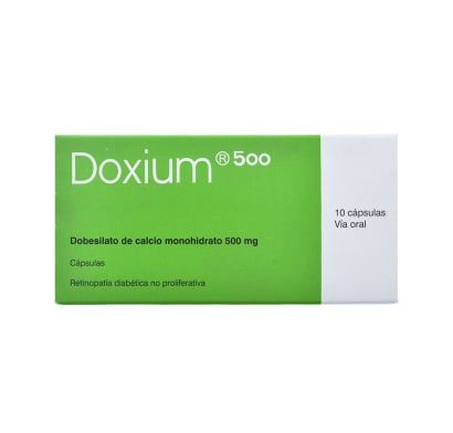 Doxium 500 mg 10 Cápsulas