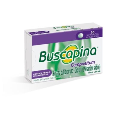 BUSCAPINA COMPUESTA 20 COMPRIMIDOS