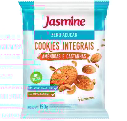 Galletas Jasmine sin Azúcar Castañas y Almendras 150 g