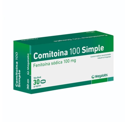 COMITOINA SIMPLE 100 MG 30 GRAGEAS