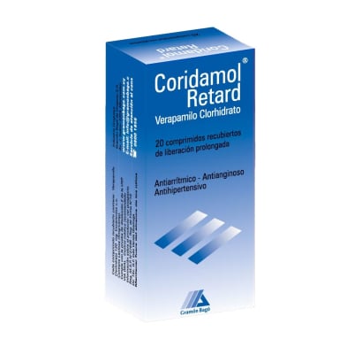 Coridamol Retard 120 mg 20 Comprimidos