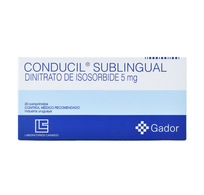 Conducil Sublingual 5 mg 20 Comprimidos