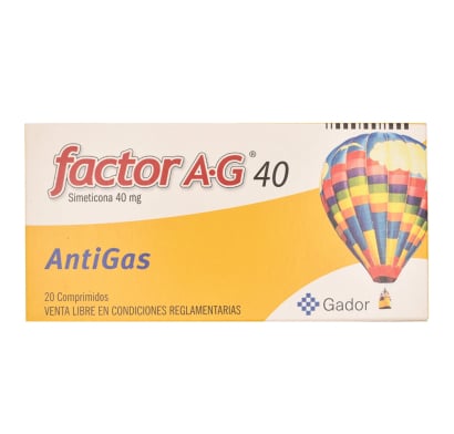 Factor AG 40 mg 20 Comprimidos