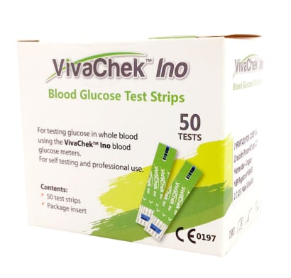 Tiras Vivachek Ino 50 Unidades