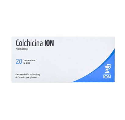 Colchicina ION 1 mg 20 Comprimidos