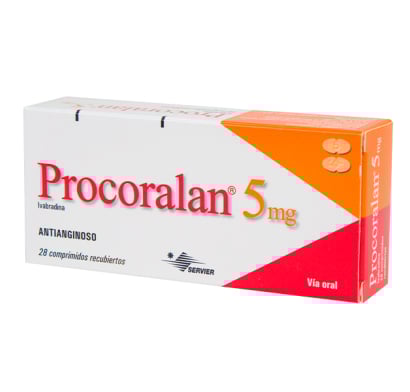 Procoralan 5 mg 28 Comprimidos