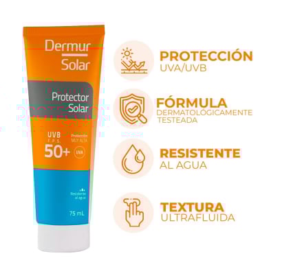 Protector Solar Dermur FPS50+ 75 ml
