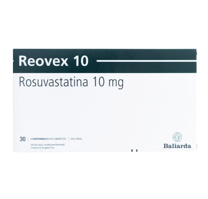 Reovex 10 mg 30 Comprimidos