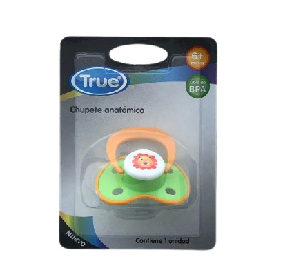 CHUPETE TRUE BORDE DECORADO ANATOMICO Nº2
