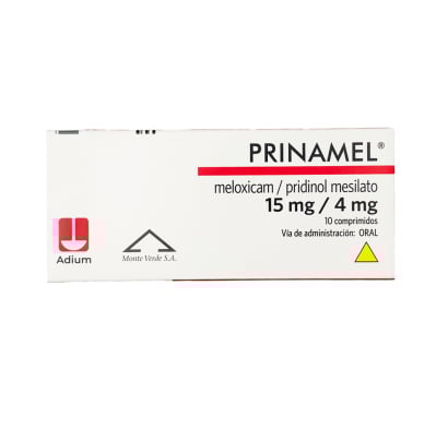 Prinamel 15 mg/4 mg 10 Comprimidos