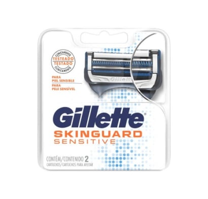 Repuesto de Afeitadora Gillette Skinguard Sensitive 2 Unidades