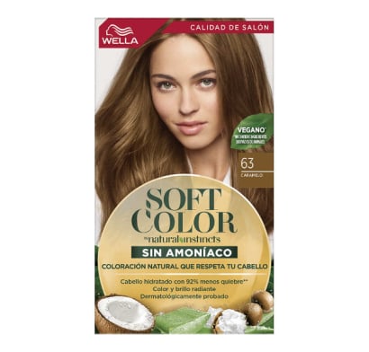 Tinta Soft Color N°63 Caramelo Dorado