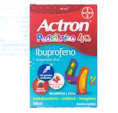 Actron 4% Pediátrico Suspensión 100 ml
