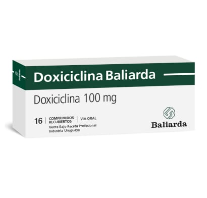 Doxiciclina Baliarda 100 mg 16 Comprimidos Recubiertos