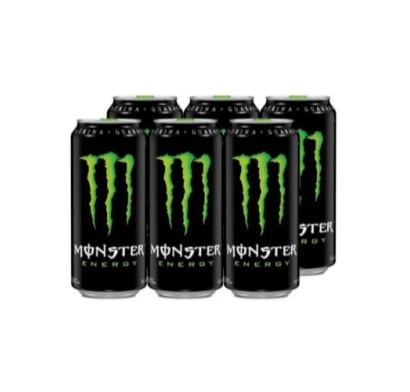 Funda Energizante Monster Energy Original 473 ml 6 Unidades