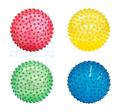 Pelotas Sensoriales de Colores 4 Unidades