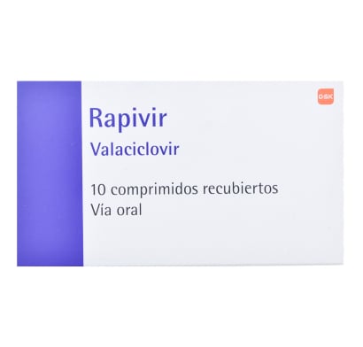 Rapivir 500 mg 10 Comprimidos Recubiertos