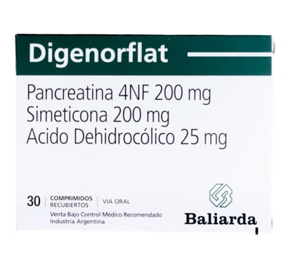 Digenorflat 30 Comprimidos