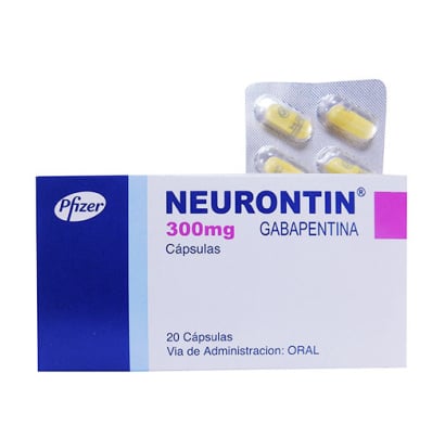 Neurontin 300 mg 20 Cápsulas
