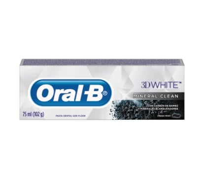 Pasta de Dientes Oral B 3dw Mineral Clean 102 g