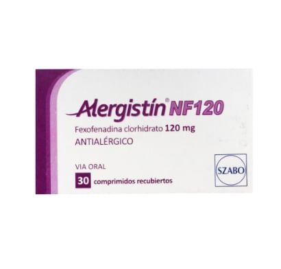 Alergistín NF 120 mg 30 Comprimidos Recubiertos