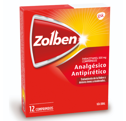 Zolben 500 mg 12 Comprimidos