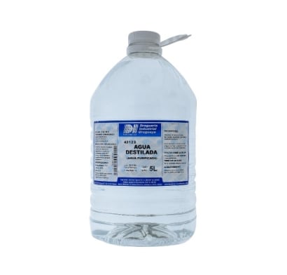 Agua Destilada DIU 5 l