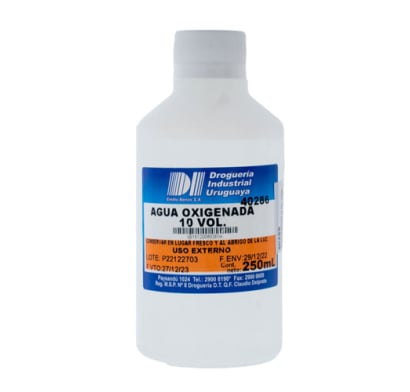 Agua Oxigenada DIU 10 Volúmenes 250 ml