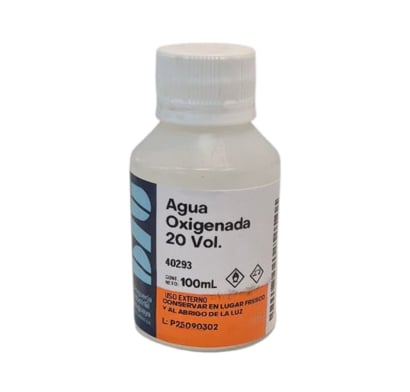 Agua Oxigenada DIU 20 Volúmenes 100 ml