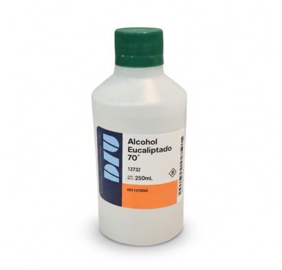 Alcohol Eucaliptado 70° DIU 250 ml