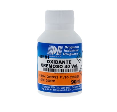 Oxidante Cremoso DIU 20 Volúmenes 90 ml