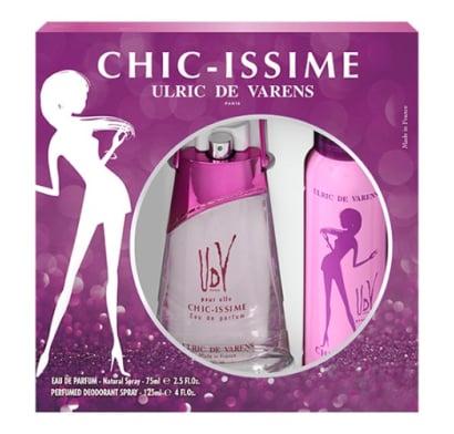 Cofre Udv Perfume Chic-issime Femme EDP 75 ml + Desodorante 125 ml