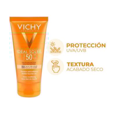 Protector Solar Vichy Capital Soleil Toque Seco FPS50+ 50 ml