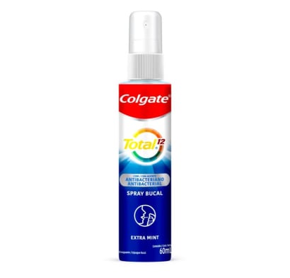 Spray Bucal Colgate Total 12 Travel 60 ml