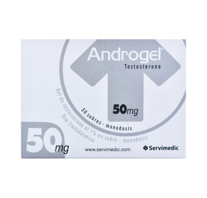 Androgel 50 mg 30 Sobres