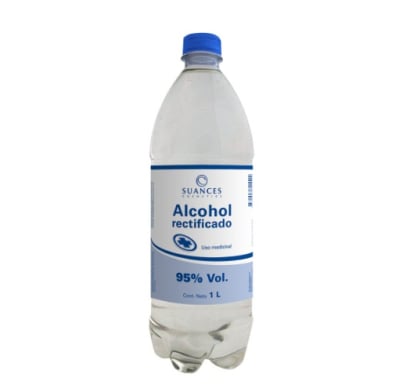 Alcohol Suances Rectificado 95° 1 l