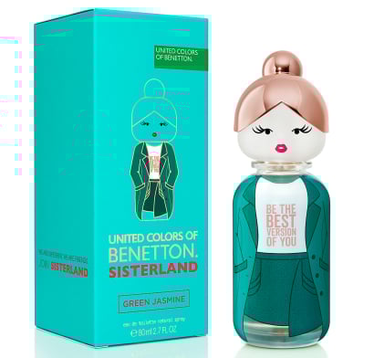 Perfume Benetton Sisterland Green Jasmine Femme EDT 80 ml