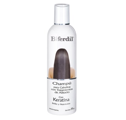 Shampoo Biferdil con Keratina 295 ml
